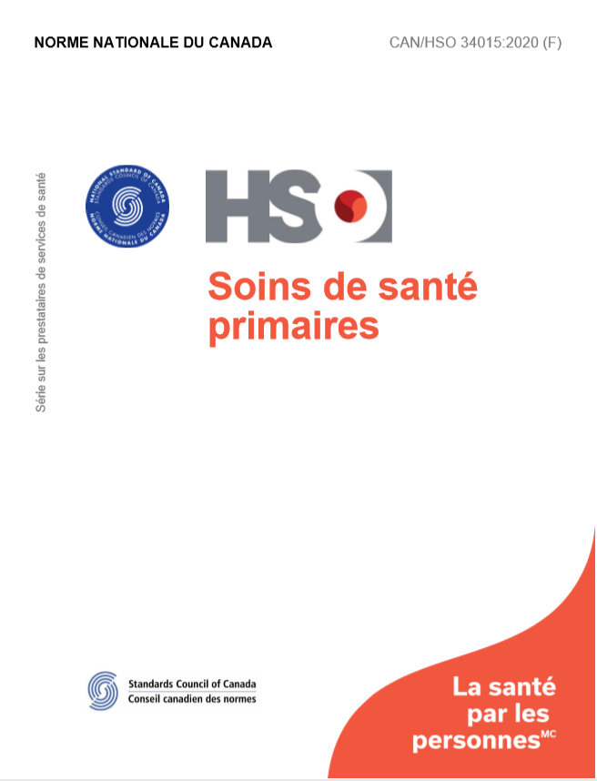 Soins de santé primaires - CAN/HSO 34015:2020 (F)