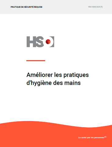 Améliorer les pratiques d'hygiène des mains - HSO 5050:2025 (F)