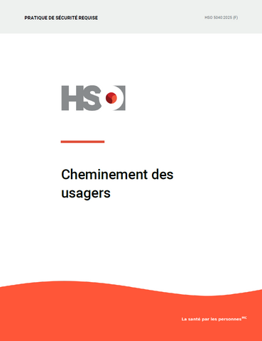 Cheminement des usagers - HSO 5040:2025 (F)
