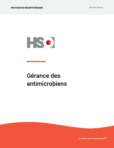 Gérance des antimicrobiens - HSO 5037:2025 (F)