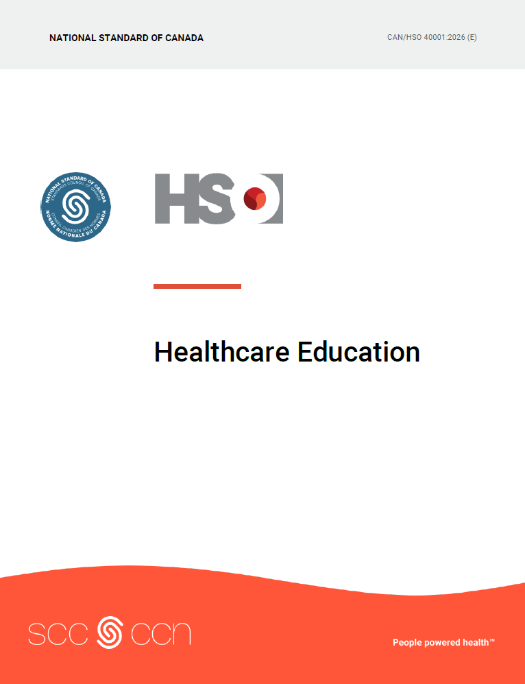 Healthcare Education - CAN/HSO 40001:2026 (E)