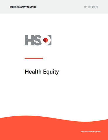 Health Equity - HSO 5045:2025 (E)