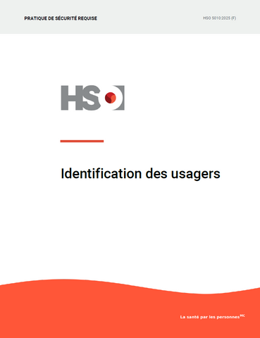 Identification des usagers - HSO 5010:2025 (F)