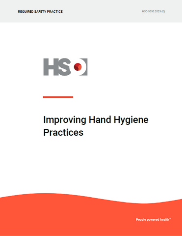 Improving Hand Hygiene Practices - HSO 5050:2025 (E)