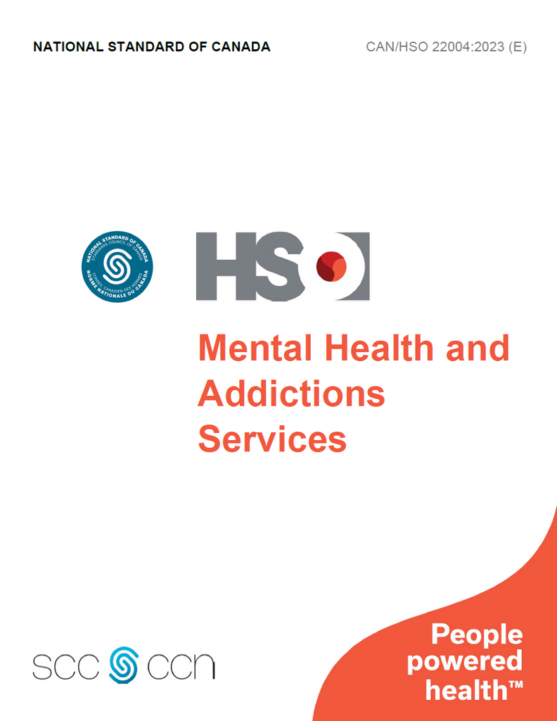 Mental Health and Addictions Services - CAN/HSO 22004:2023 (E)