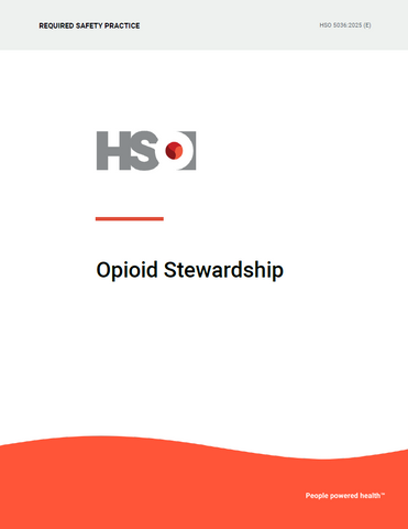 Opioid Stewardship - HSO 5036:2025 (E)
