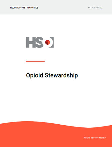 Opioid Stewardship - HSO 5036:2026 (E)
