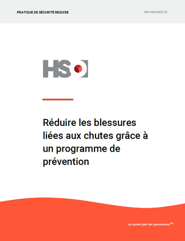 Réduire les blessures liées aux chutes grâce à un programme de prévention - HSO 5060:2025 (F)