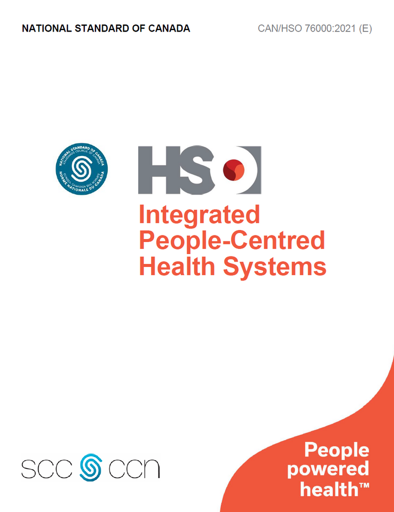 Integrated People-Centred Health Systems - CAN/HSO 76000:2021(E)