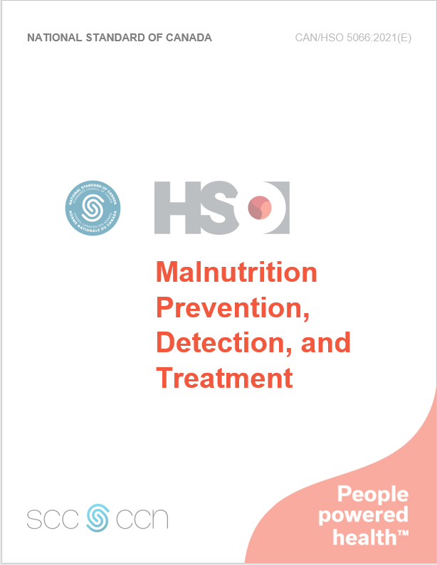 Malnutrition Prevention, Detection, and Treatment - CAN/HSO 5066:2021(E)