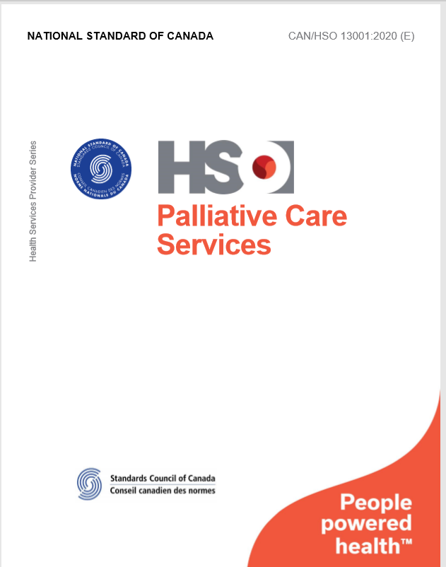 Palliative Care Services - CAN/HSO 13001:2020(E)