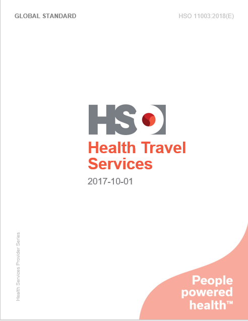 Health Travel Services - HSO 11003:2018(E)